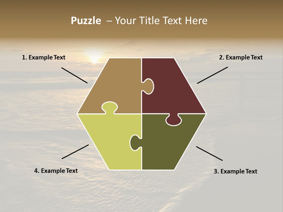 Tropical Travel Background PowerPoint Template