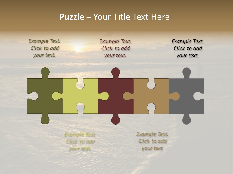 Tropical Travel Background PowerPoint Template