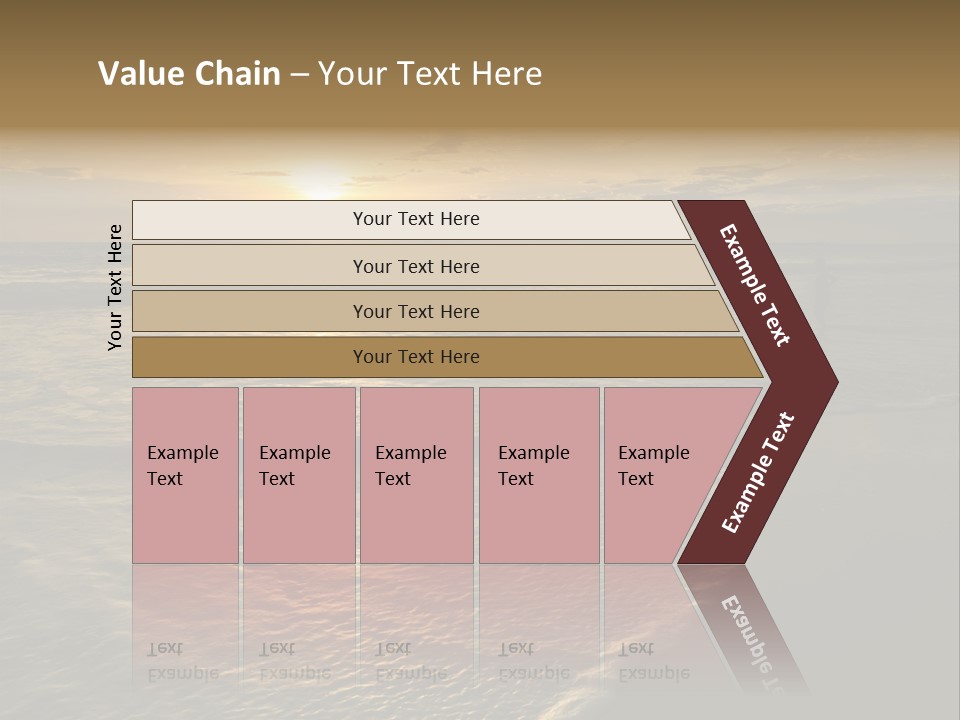 Tropical Travel Background PowerPoint Template