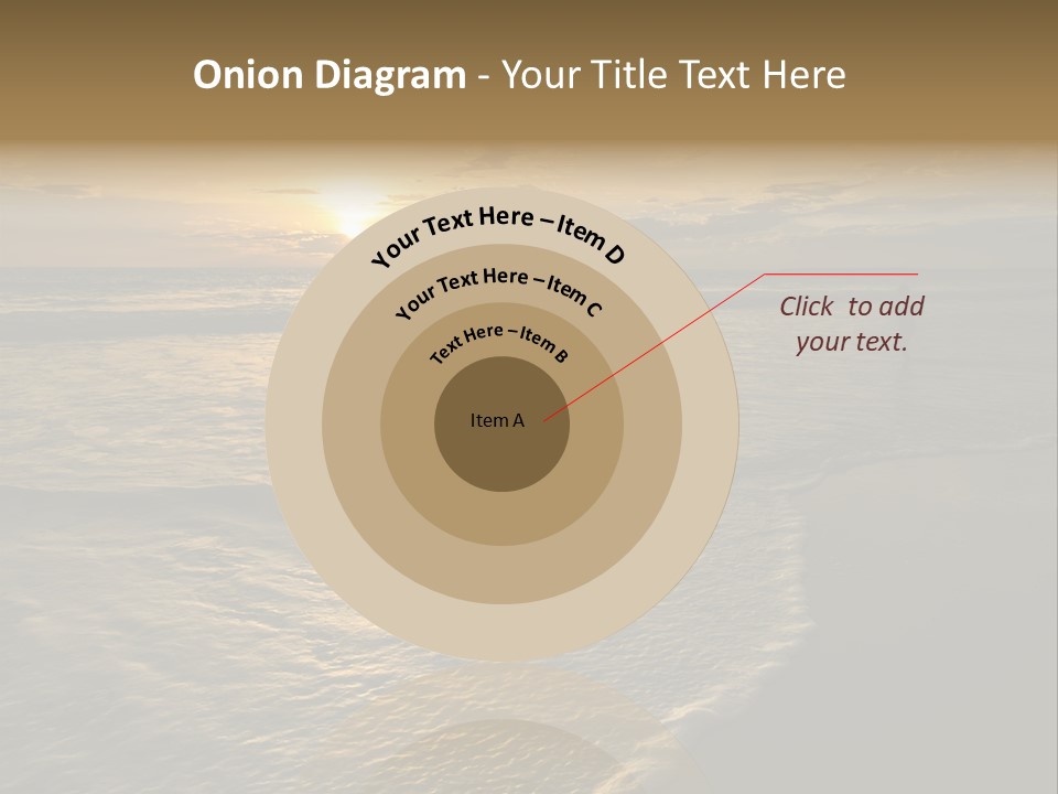 Tropical Travel Background PowerPoint Template