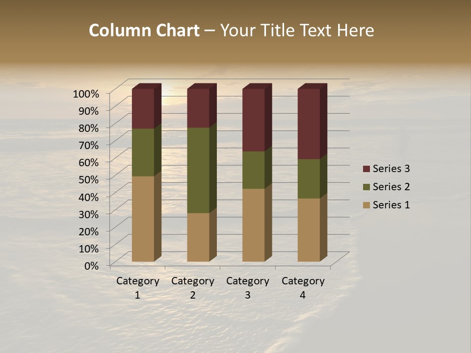 Tropical Travel Background PowerPoint Template