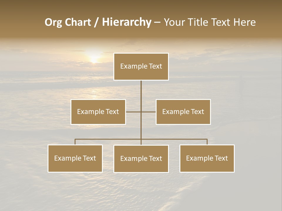 Tropical Travel Background PowerPoint Template