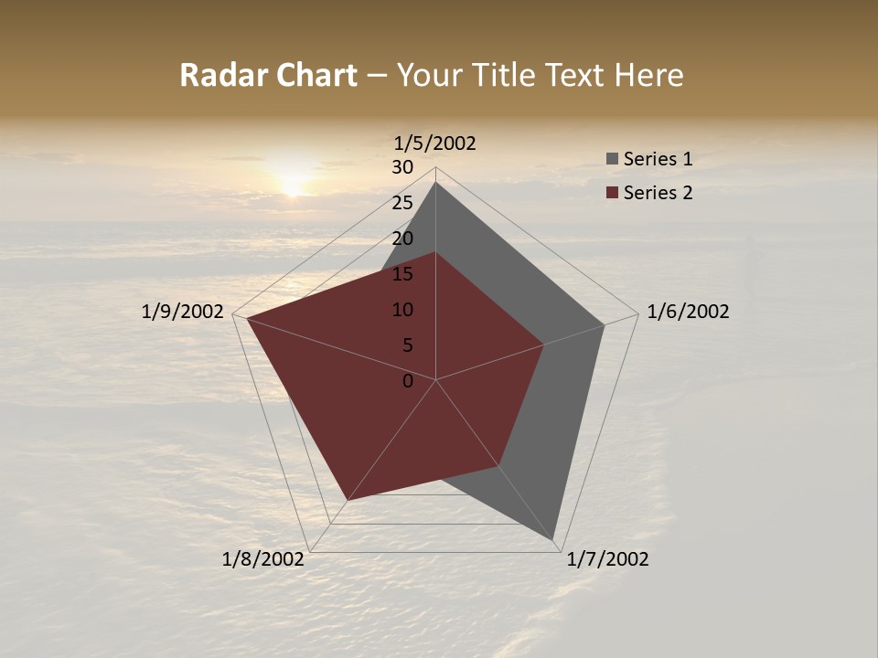 Tropical Travel Background PowerPoint Template