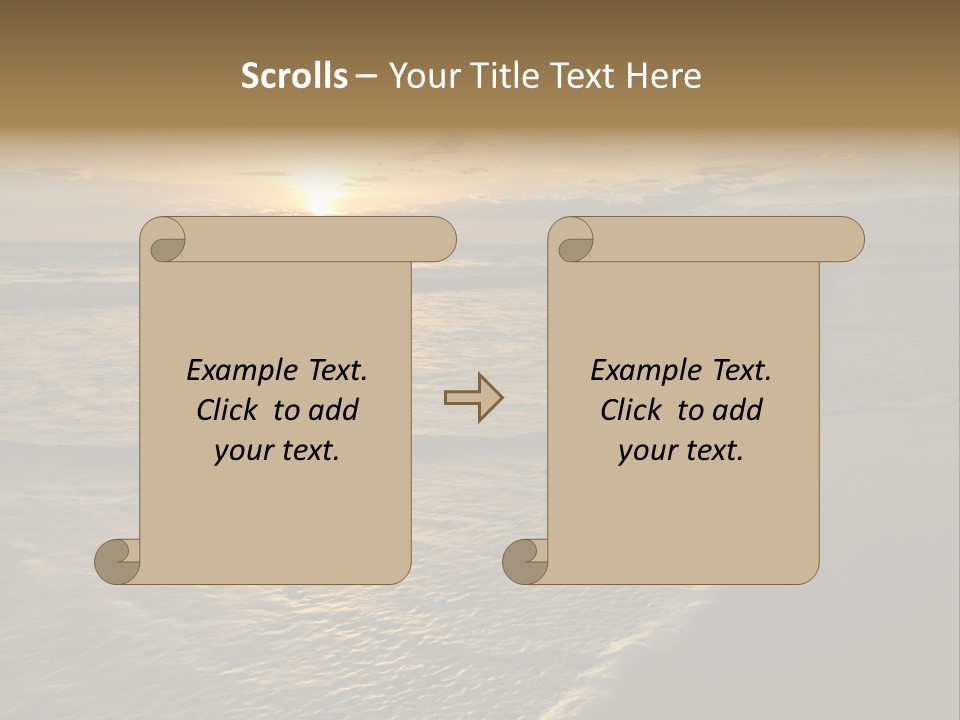 Tropical Travel Background PowerPoint Template