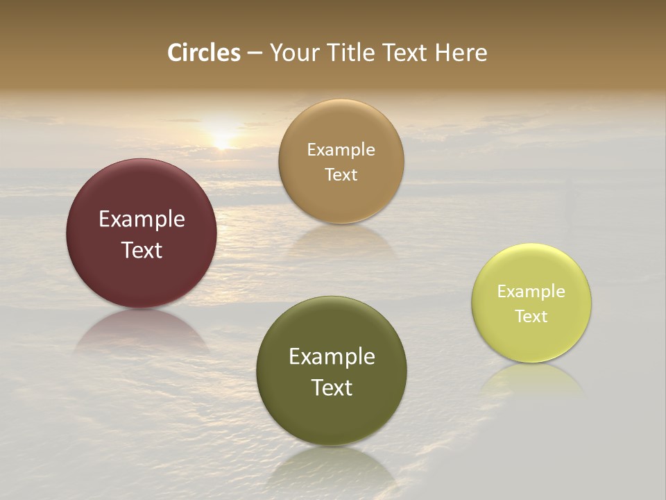 Tropical Travel Background PowerPoint Template