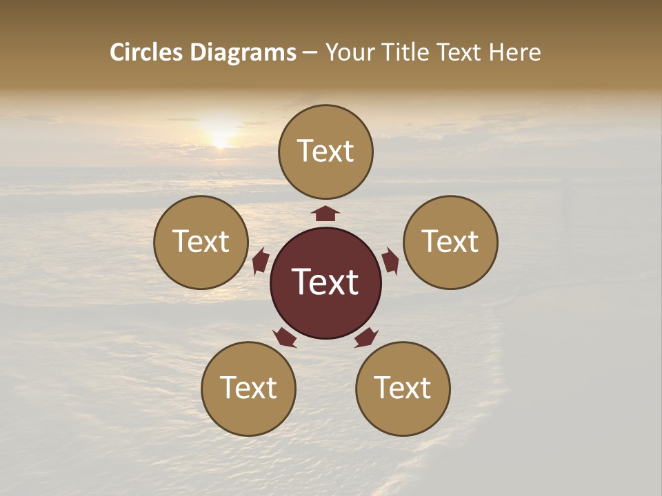 Tropical Travel Background PowerPoint Template