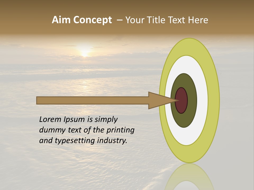 Tropical Travel Background PowerPoint Template