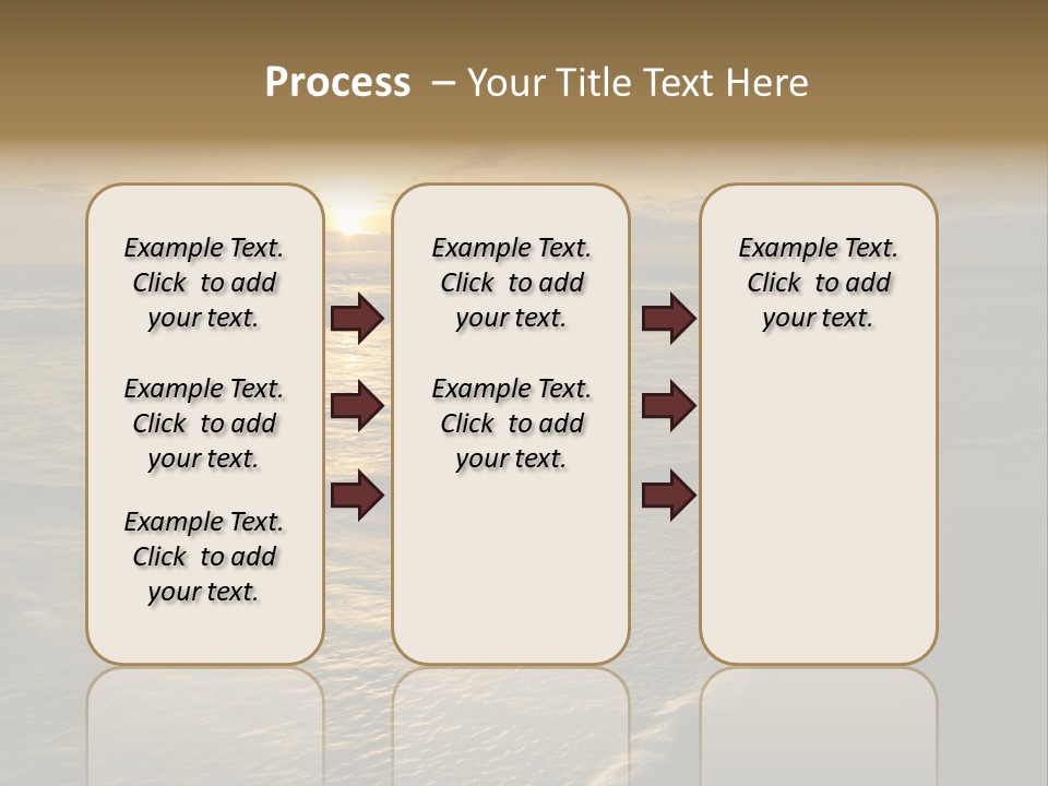 Tropical Travel Background PowerPoint Template