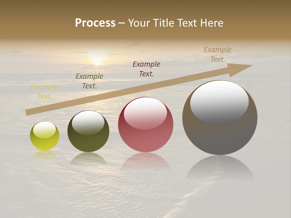 Tropical Travel Background PowerPoint Template