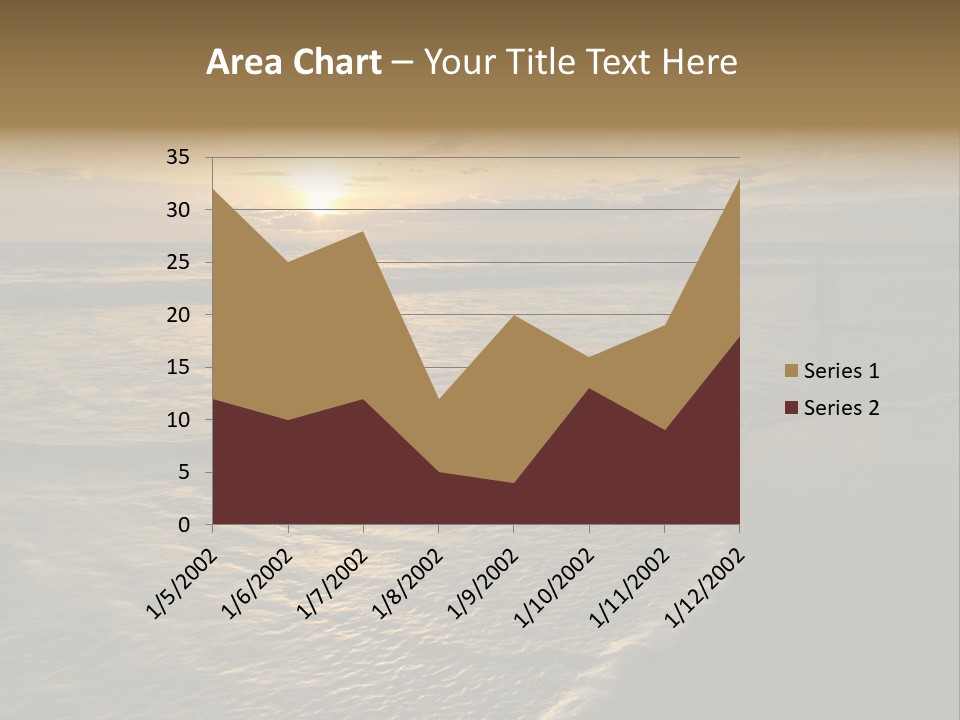 Tropical Travel Background PowerPoint Template