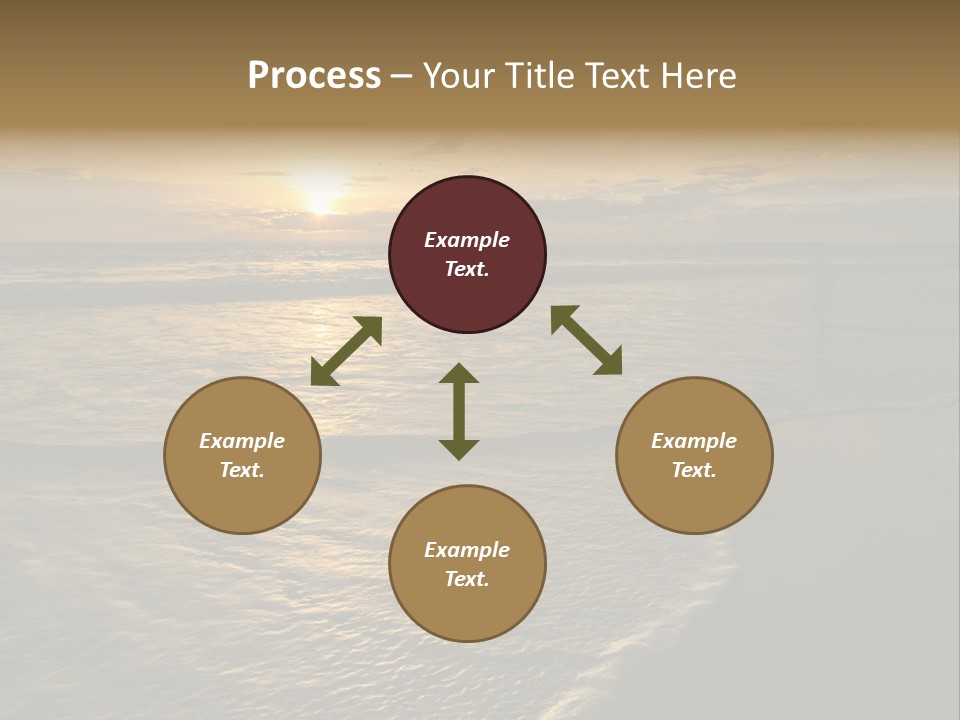 Tropical Travel Background PowerPoint Template