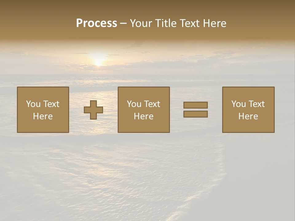 Tropical Travel Background PowerPoint Template