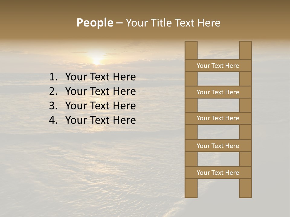 Tropical Travel Background PowerPoint Template