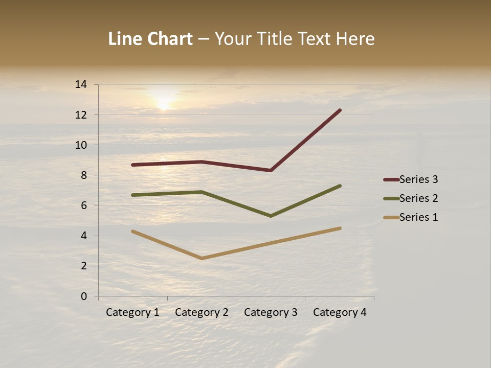 Tropical Travel Background PowerPoint Template