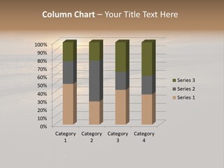 Water Orange Sky PowerPoint Template