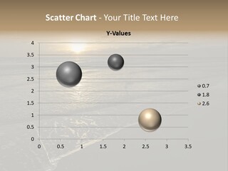 Horizon Orange Tropical PowerPoint Template