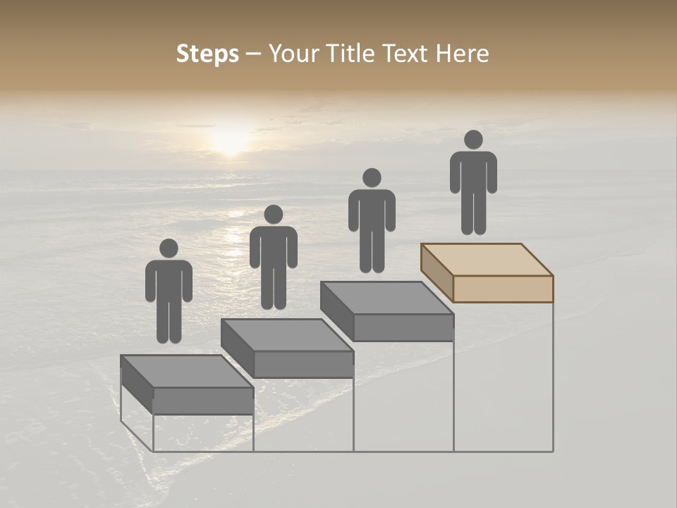 Horizon Orange Tropical PowerPoint Template