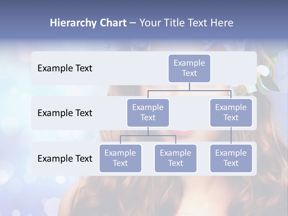 Female Headshot Happy PowerPoint Template