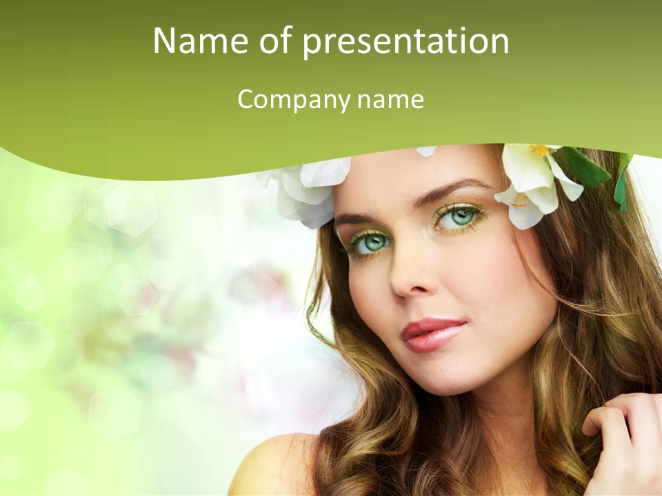 Seasonal Skincare Season PowerPoint Template