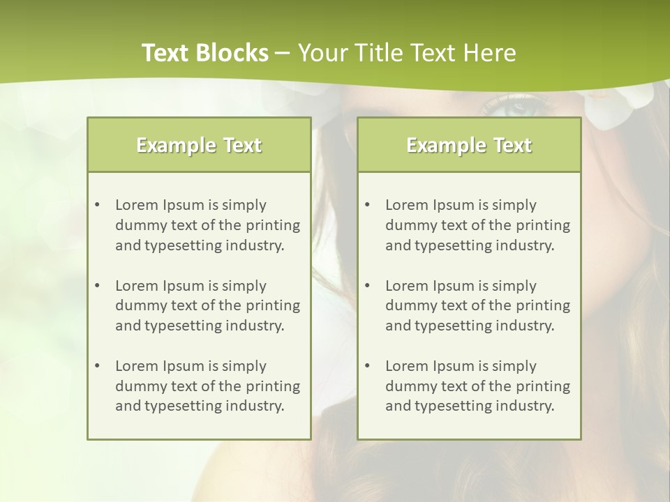 Seasonal Skincare Season PowerPoint Template