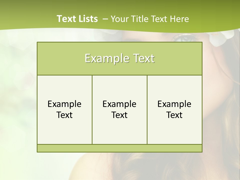 Seasonal Skincare Season PowerPoint Template