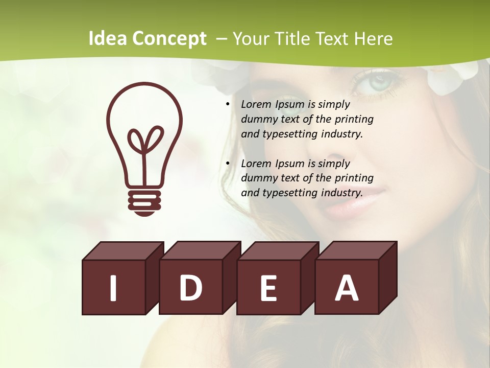 Seasonal Skincare Season PowerPoint Template