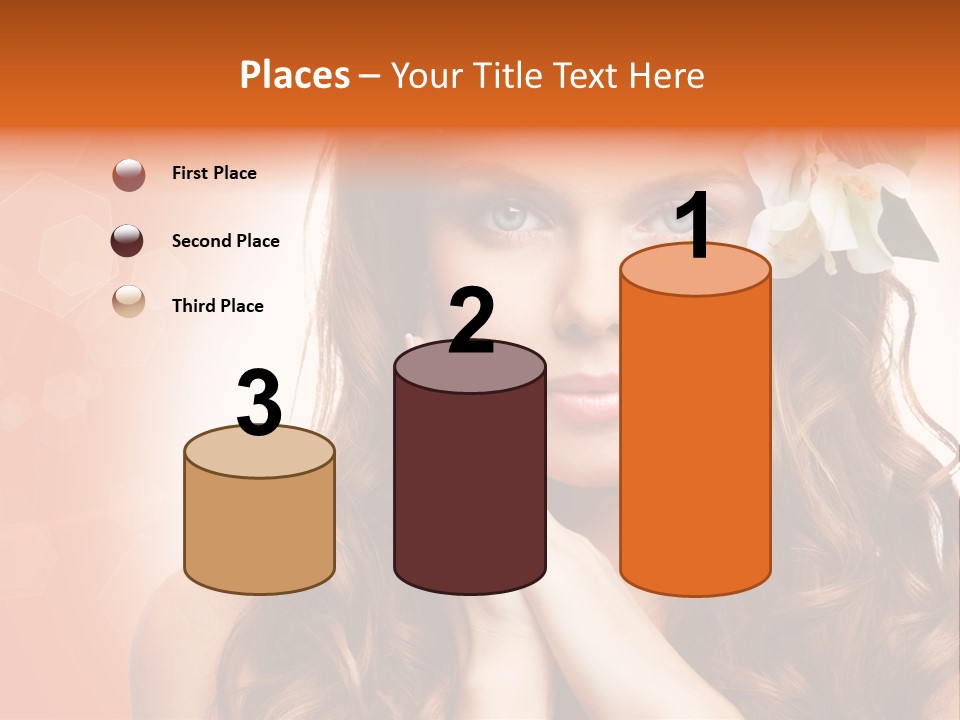 Beauty Hair Serenity PowerPoint Template