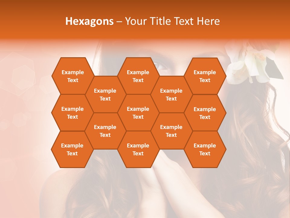 Beauty Hair Serenity PowerPoint Template