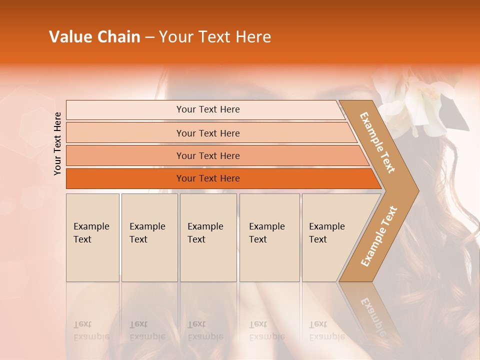 Beauty Hair Serenity PowerPoint Template