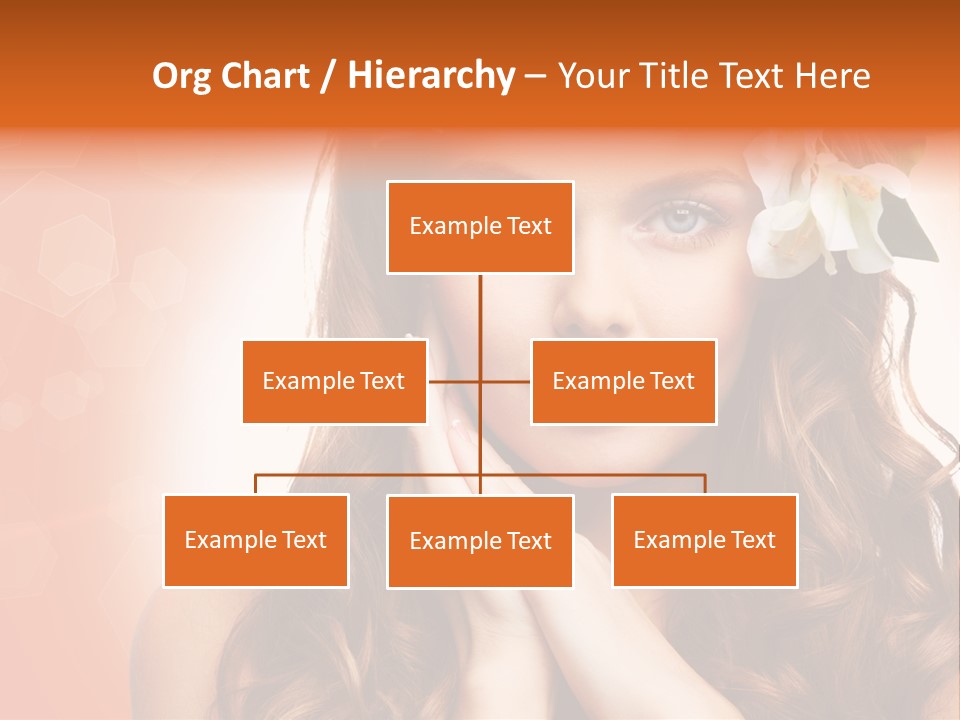 Beauty Hair Serenity PowerPoint Template