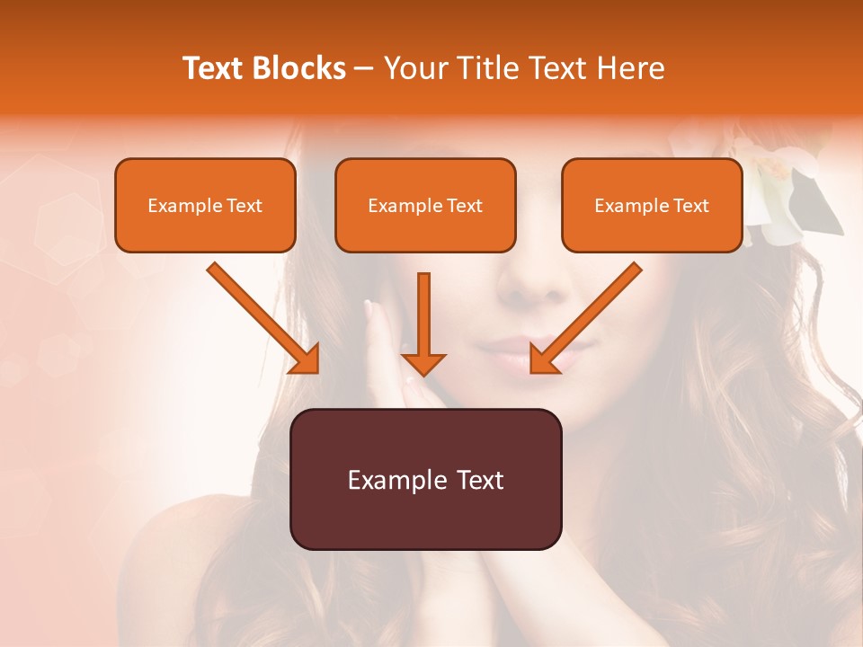 Beauty Hair Serenity PowerPoint Template