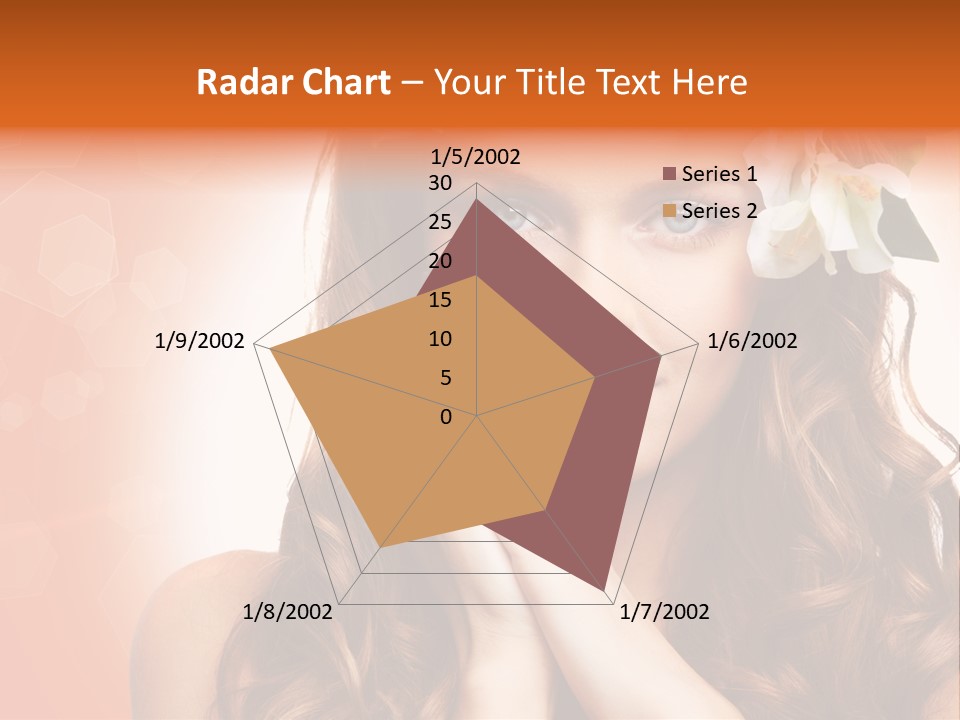 Beauty Hair Serenity PowerPoint Template
