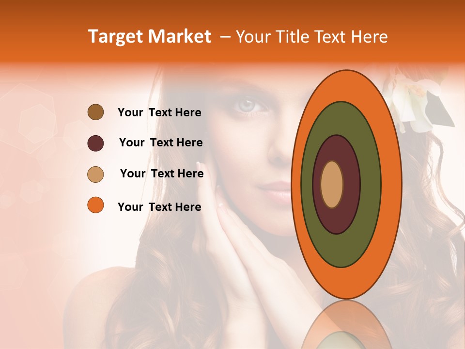 Beauty Hair Serenity PowerPoint Template