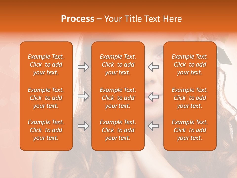 Beauty Hair Serenity PowerPoint Template
