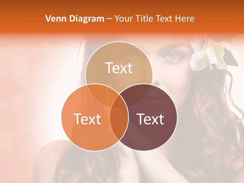 Beauty Hair Serenity PowerPoint Template