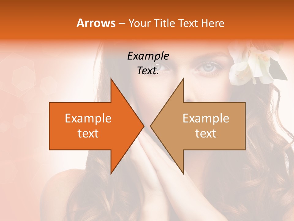 Beauty Hair Serenity PowerPoint Template