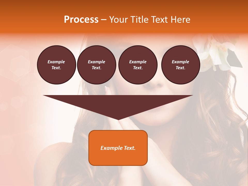Beauty Hair Serenity PowerPoint Template