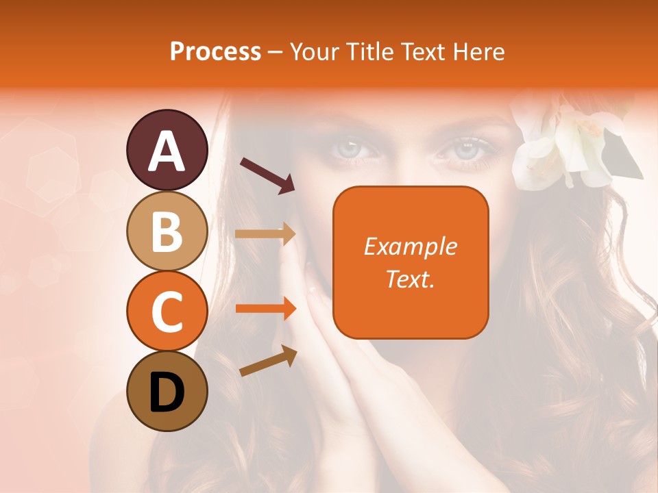 Beauty Hair Serenity PowerPoint Template