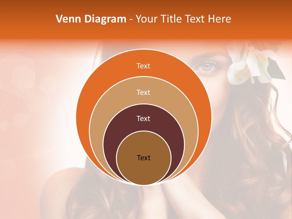 Beauty Hair Serenity PowerPoint Template