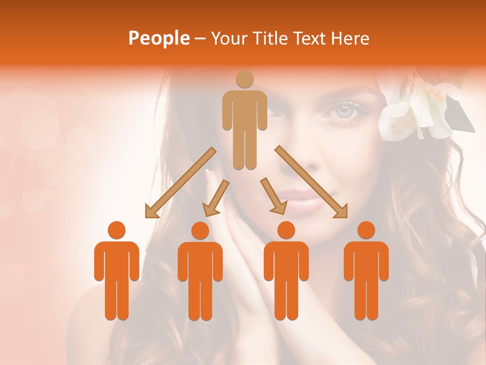 Beauty Hair Serenity PowerPoint Template