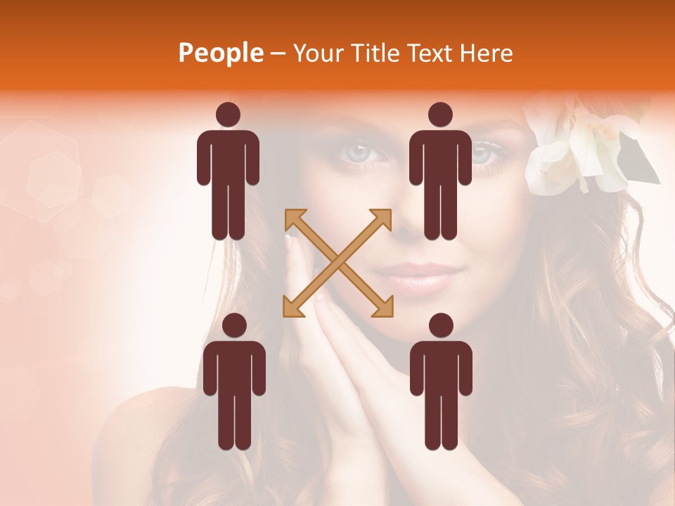 Beauty Hair Serenity PowerPoint Template