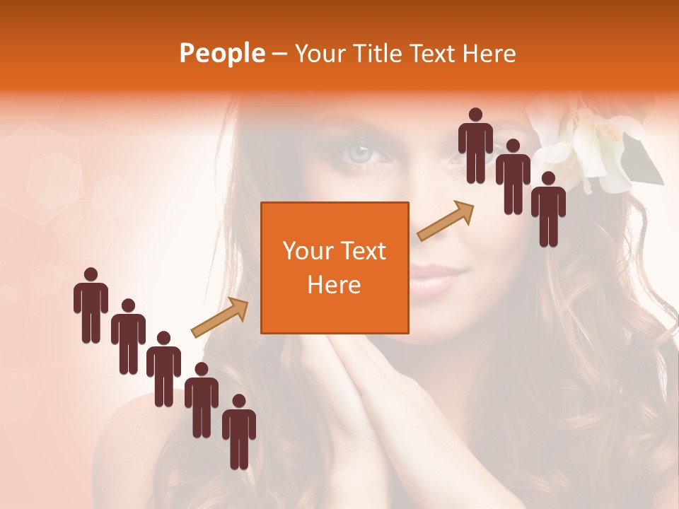 Beauty Hair Serenity PowerPoint Template