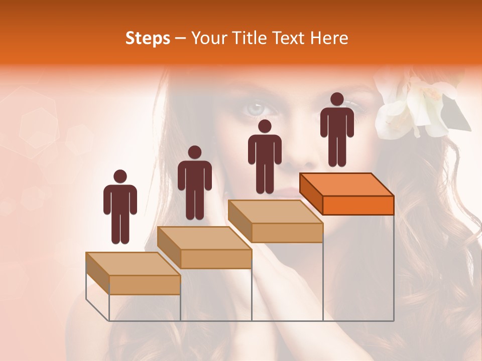 Beauty Hair Serenity PowerPoint Template