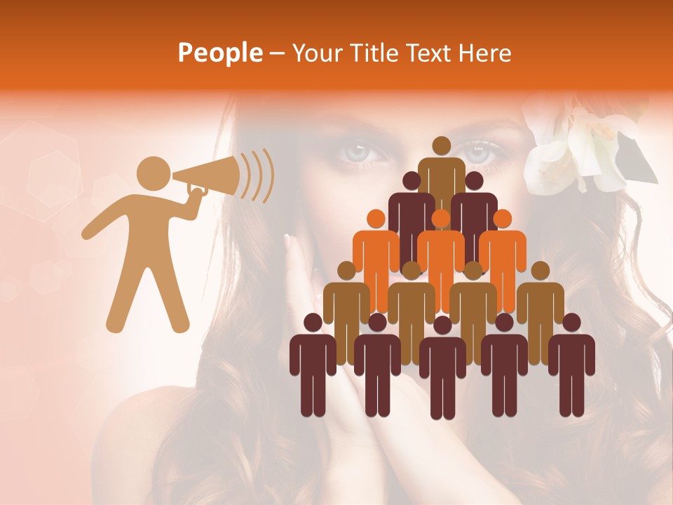 Beauty Hair Serenity PowerPoint Template