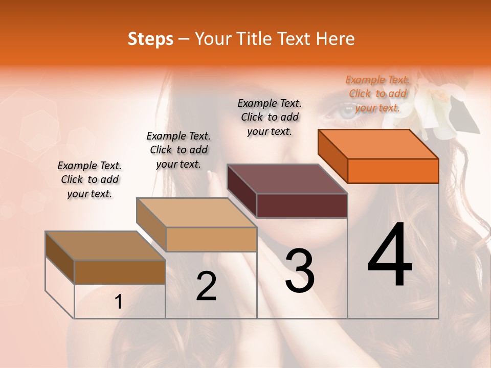 Beauty Hair Serenity PowerPoint Template
