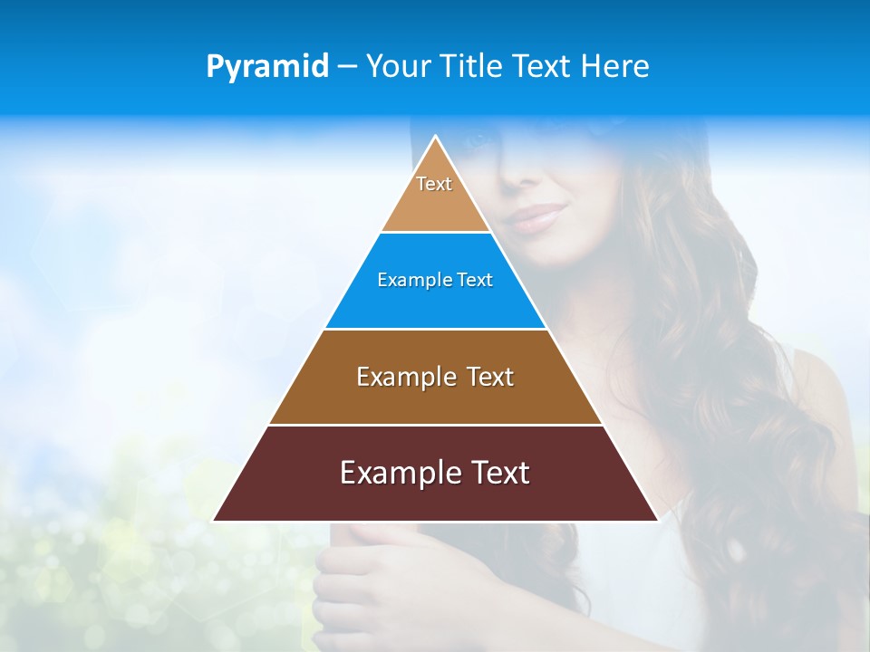 Creativity Decorated Posing PowerPoint Template