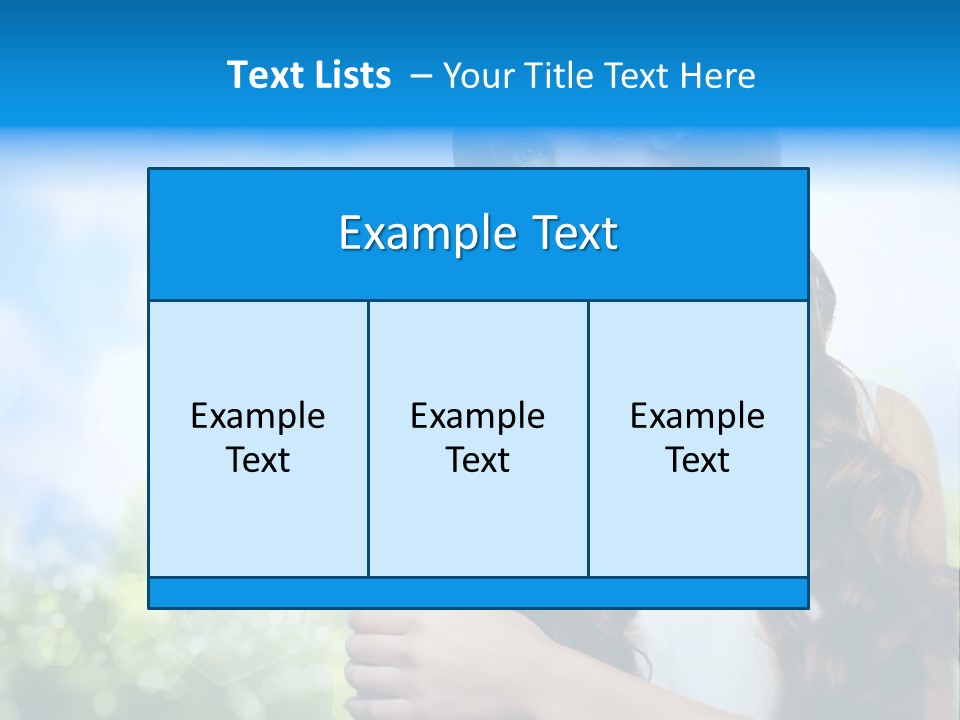 Creativity Decorated Posing PowerPoint Template