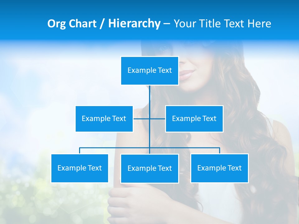 Creativity Decorated Posing PowerPoint Template