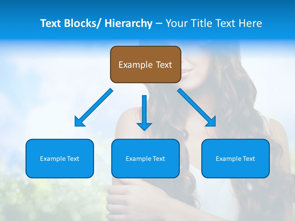 Creativity Decorated Posing PowerPoint Template