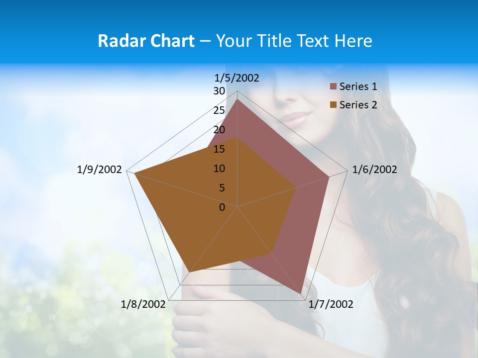 Creativity Decorated Posing PowerPoint Template
